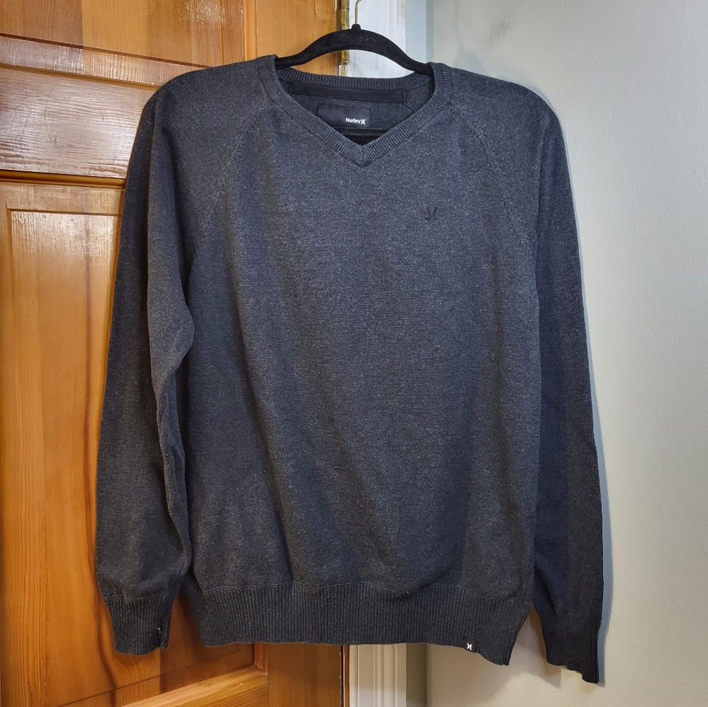 Hurley Men's V Neck Sweater
